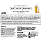 Orange Ginger Endurance Energy Drink w/Adaptogens