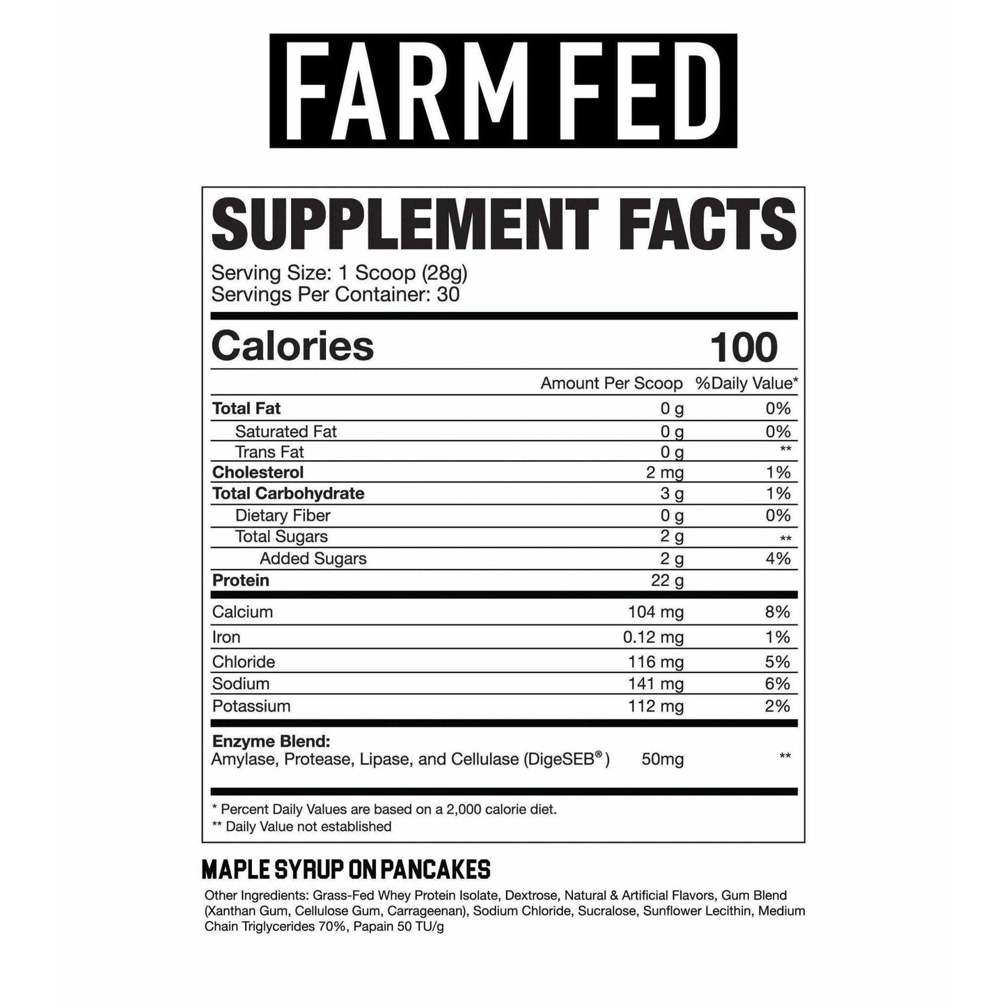 Axe & Sledge Farm Fed Protein