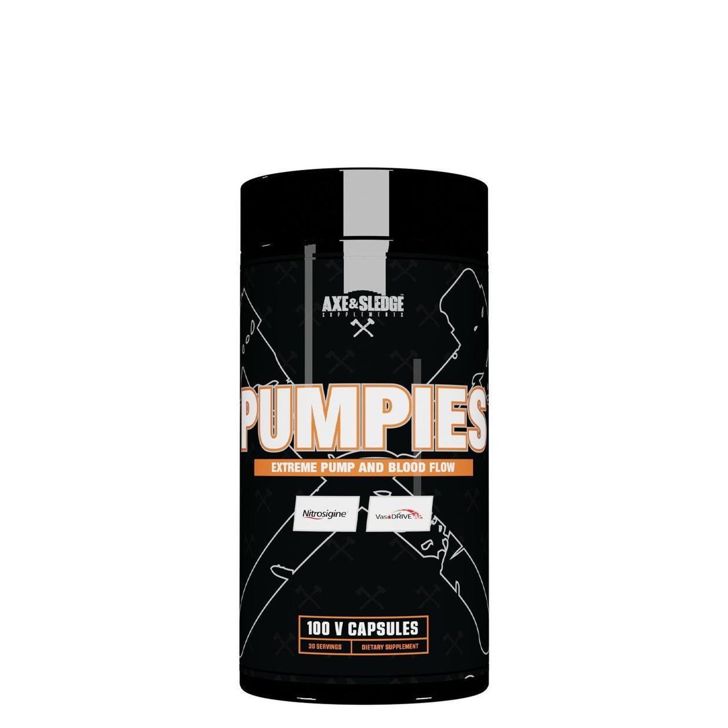 Axe & Sledge Pumpies - 100 Capsules