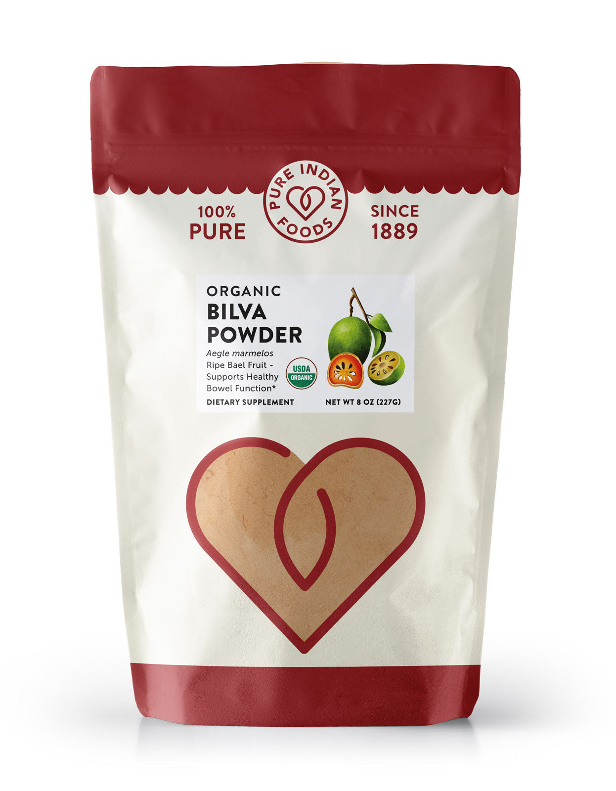 Bilva / Bael Fruit Powder, Certified Organic - 8 oz