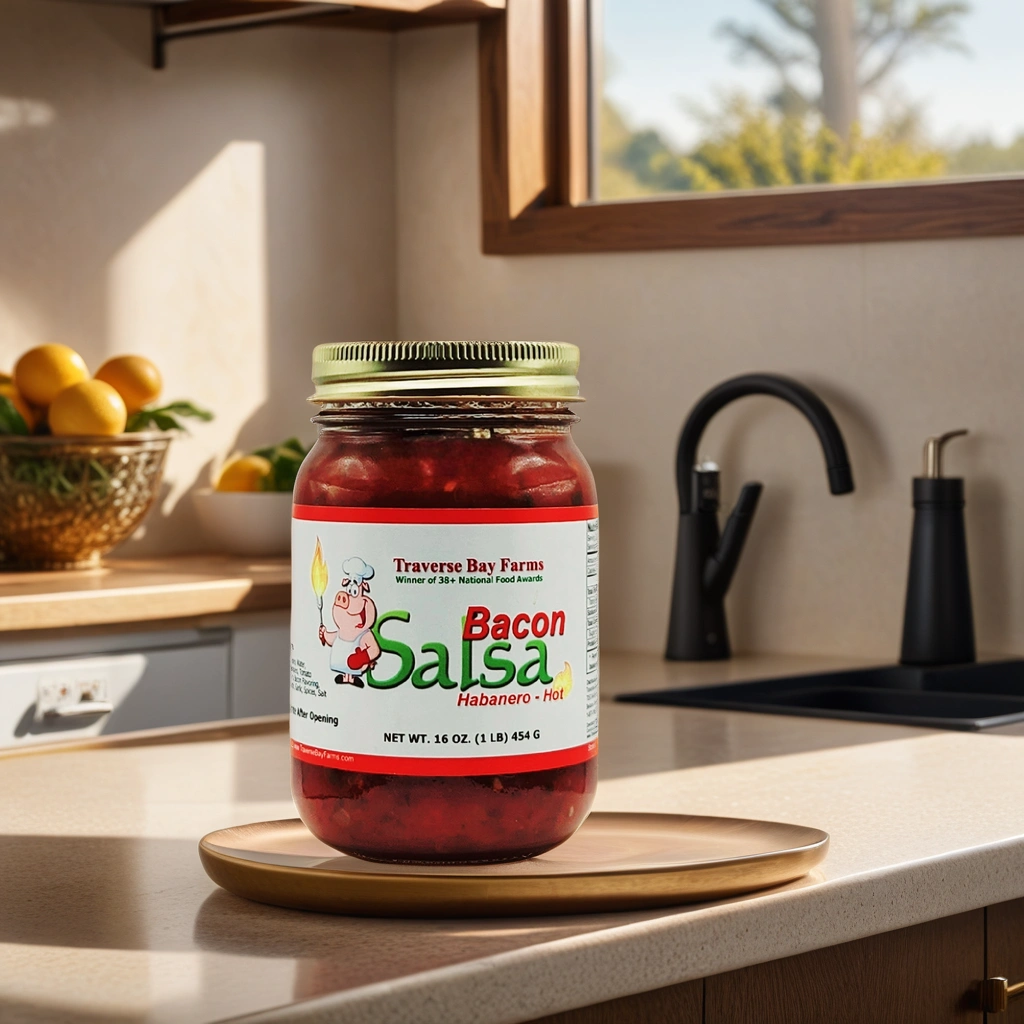 Bacon Salsa - Habanero Hot, 16 oz