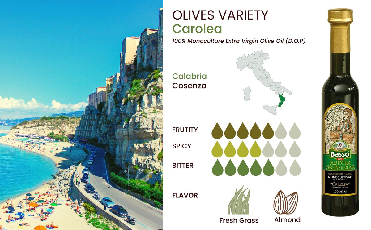 Basso 1904 Limited Edition Italian EVOO Tasting Gift Set – 5 x 100 ml
