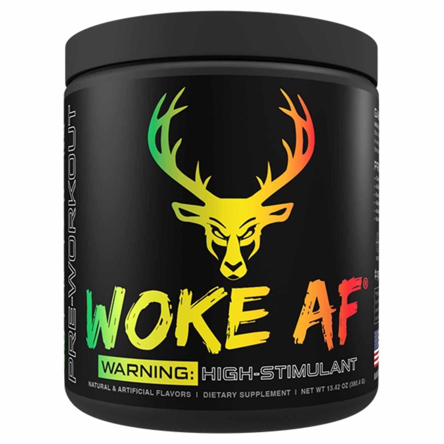Bucked Up Woke AF High-Stimulant Pre-Workout