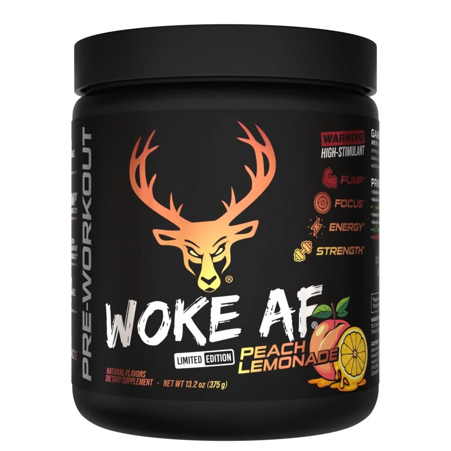 Bucked Up Woke AF High-Stimulant Pre-Workout