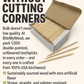 1000 Qty Double Point Birchwood Toothpicks In Cardboard Reusable Box BiteMyWood Brand