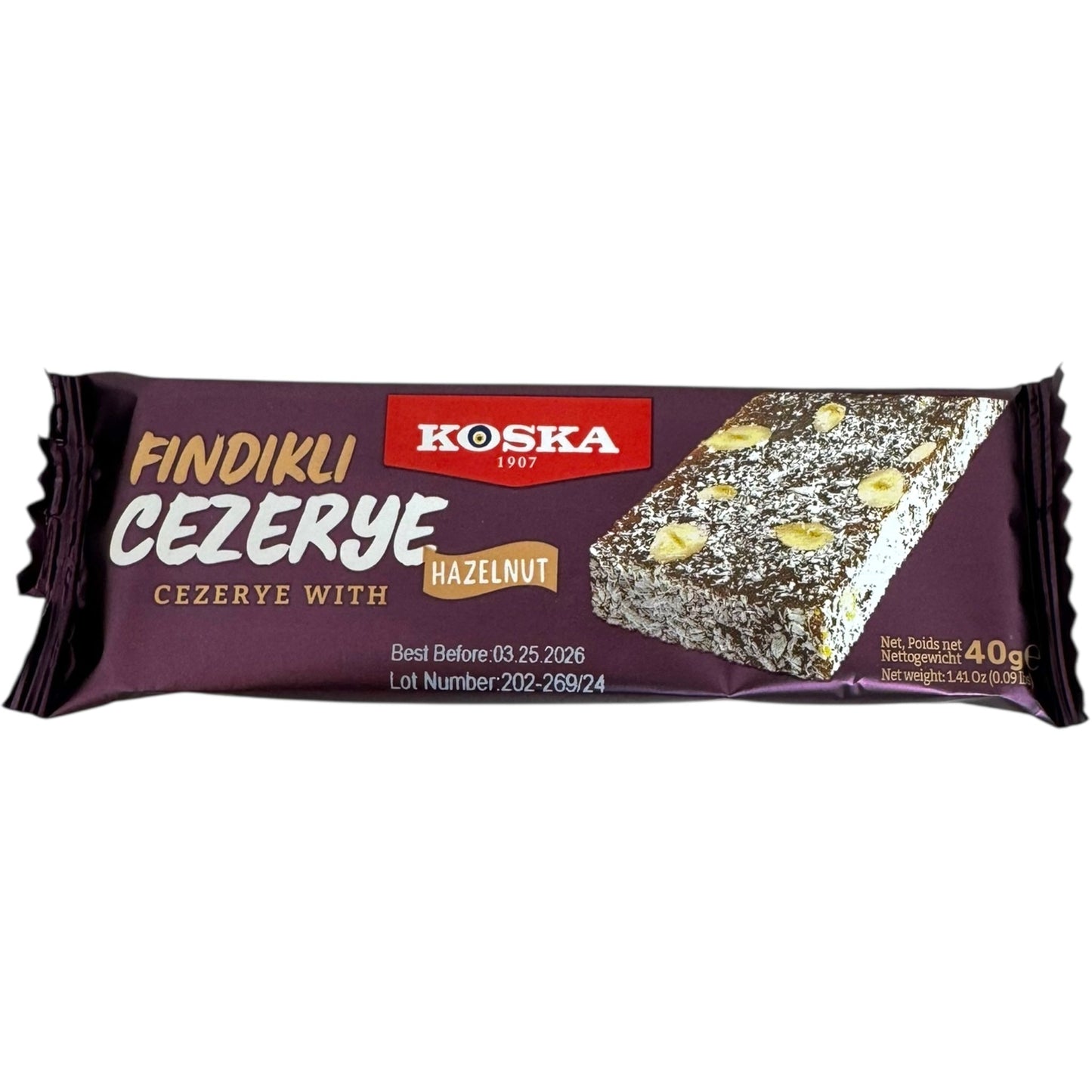 Koska Hazelnut Fruit Delight – Turkish Confectionery Treat