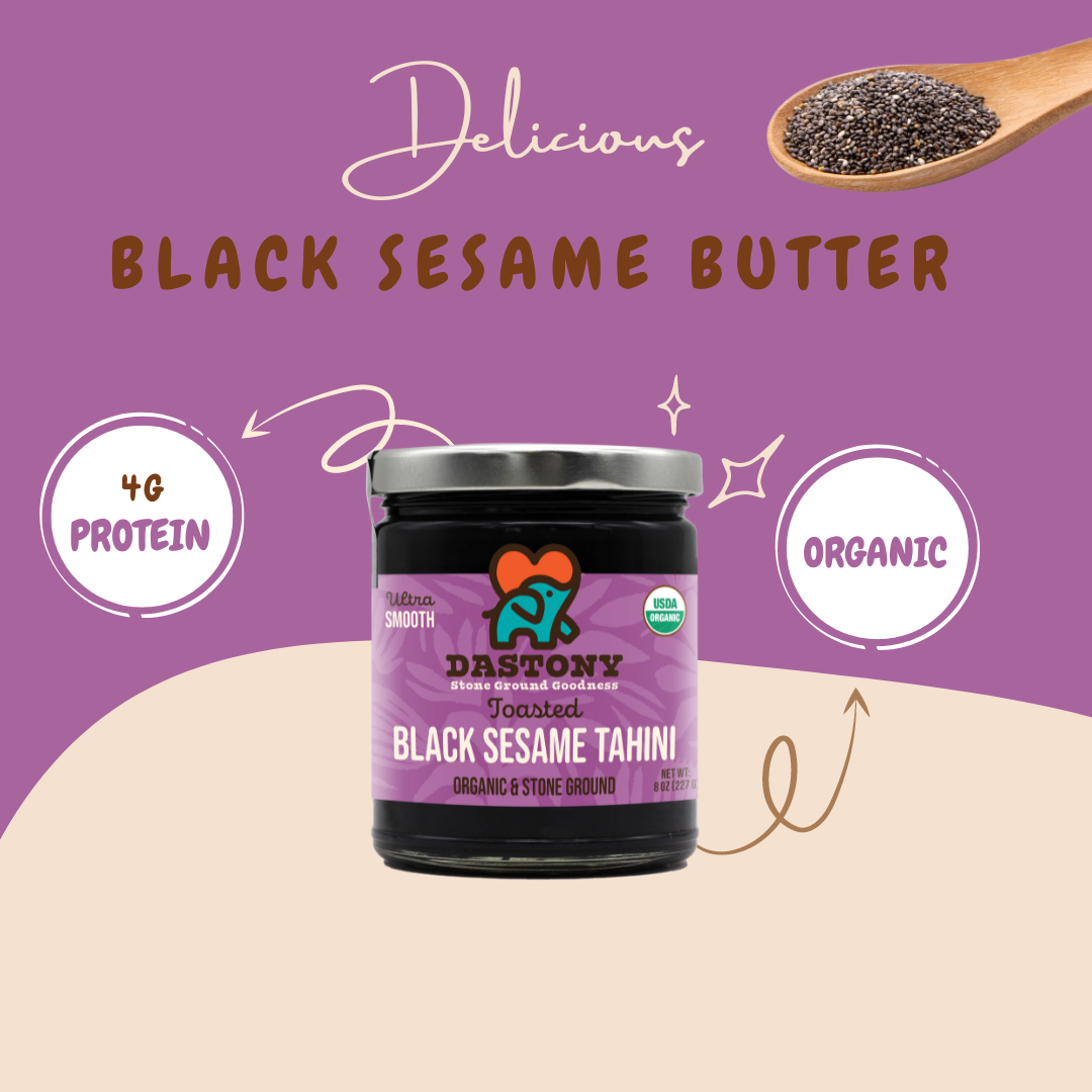 Black Sesame Seed Butter