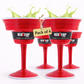 Redcupliving Reusable Red Margarita Party Cups