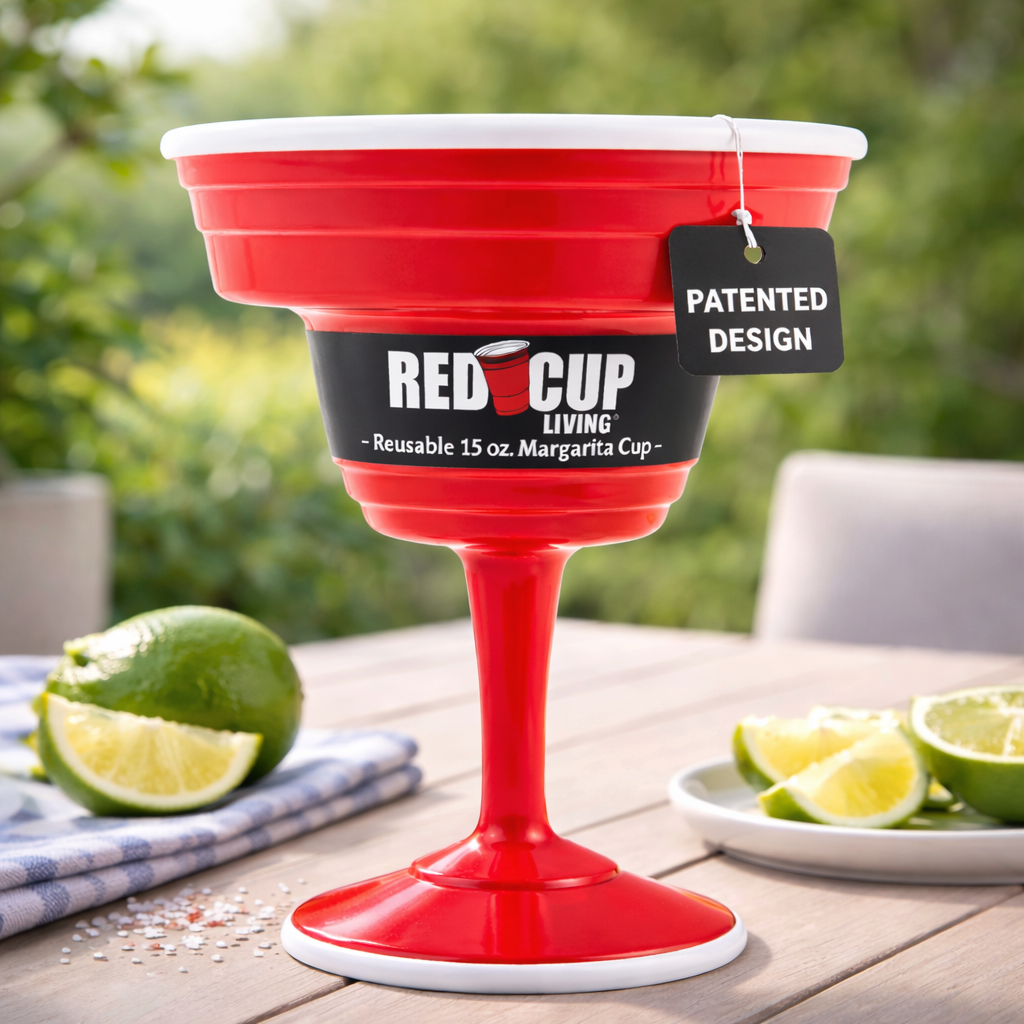 Redcupliving Reusable Red Margarita Party Cups