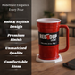 Redcupliving 24oz Reusable Red Plastic Beer Mug