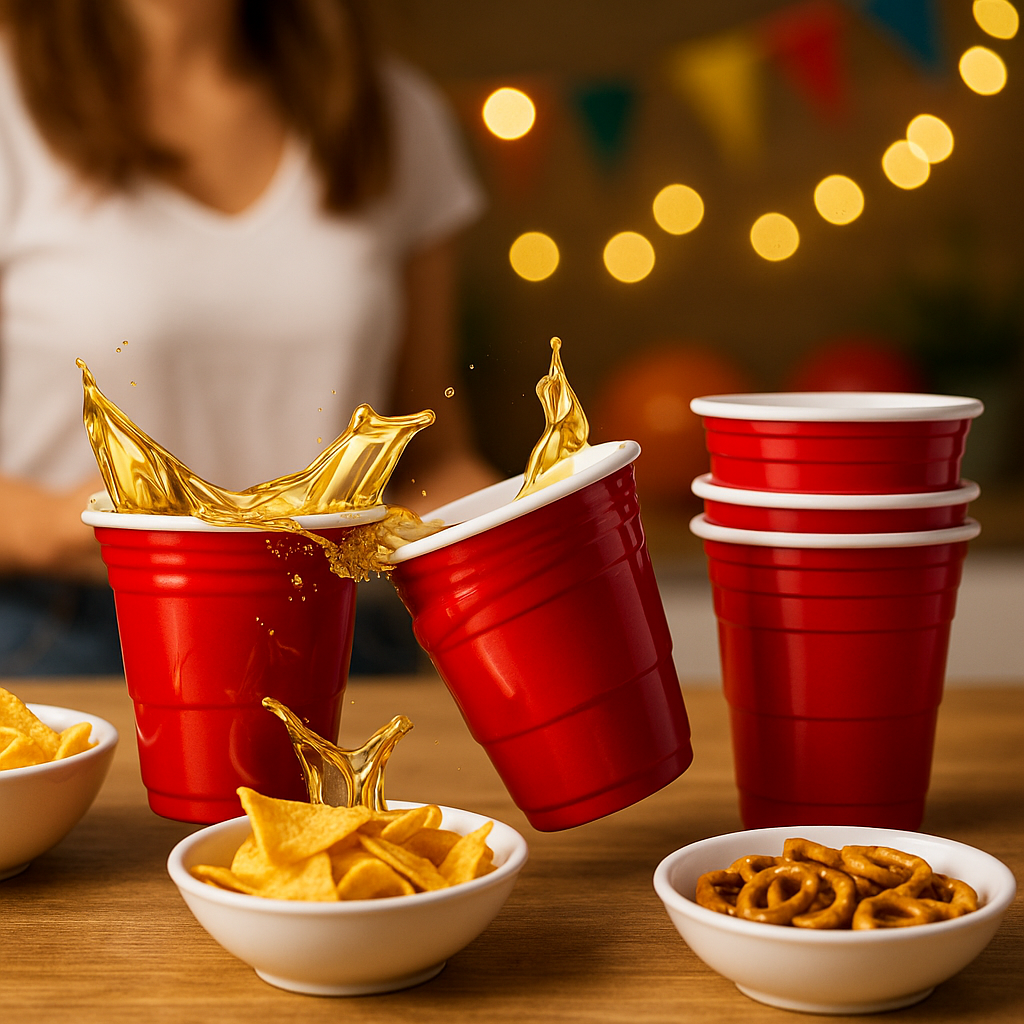 Redcupliving Reusable 2 oz Red Shot Cup