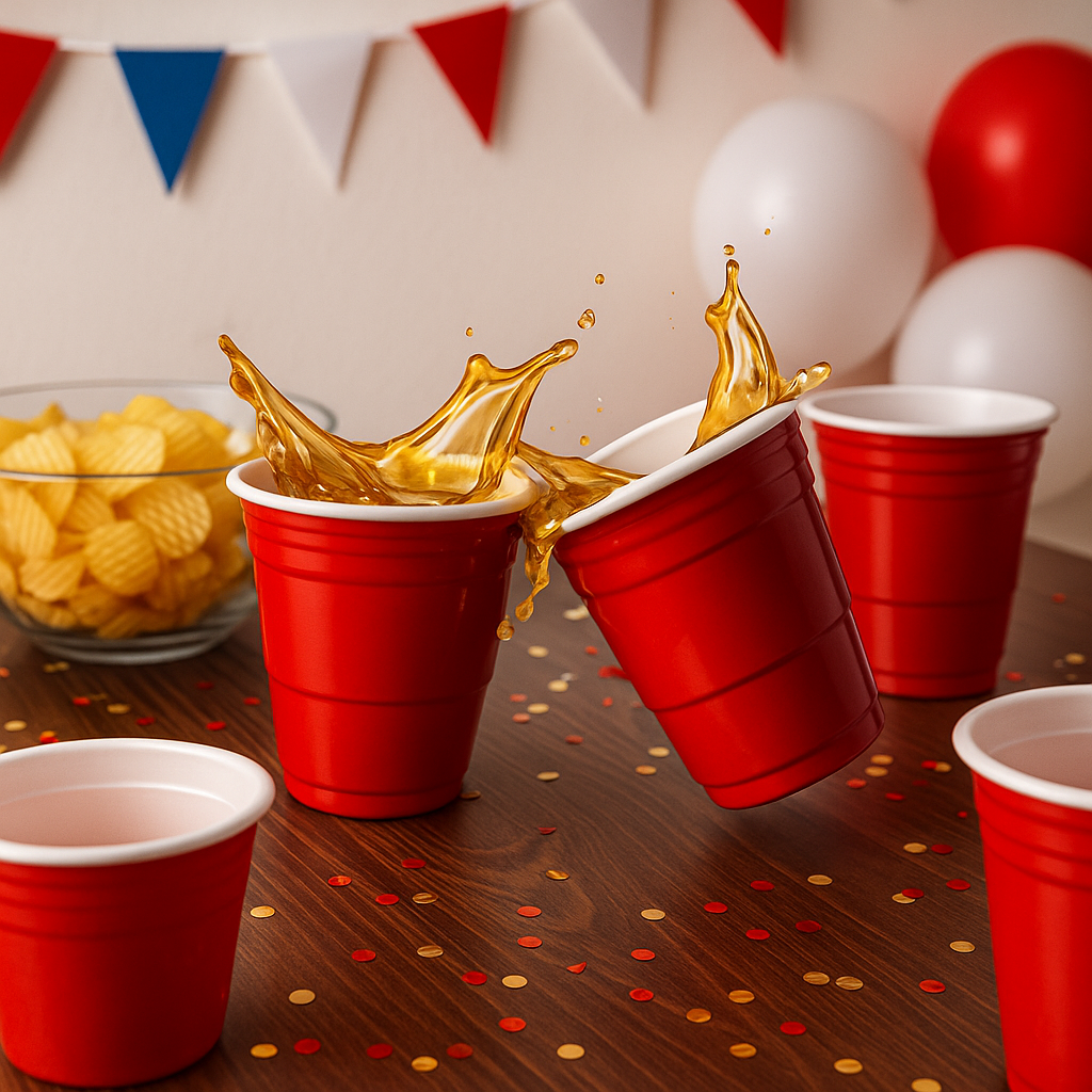 Redcupliving Reusable 2 oz Red Shot Cup