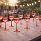 Red Cup Living 14oz Stemmed Plastic Wine Glasses, Reusable Shatterproof Wine Cups