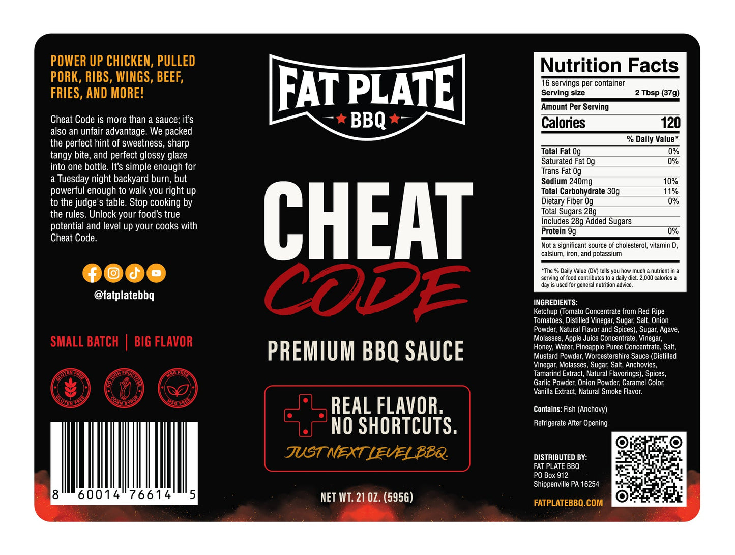 Cheat Code Premium BBQ Sauce