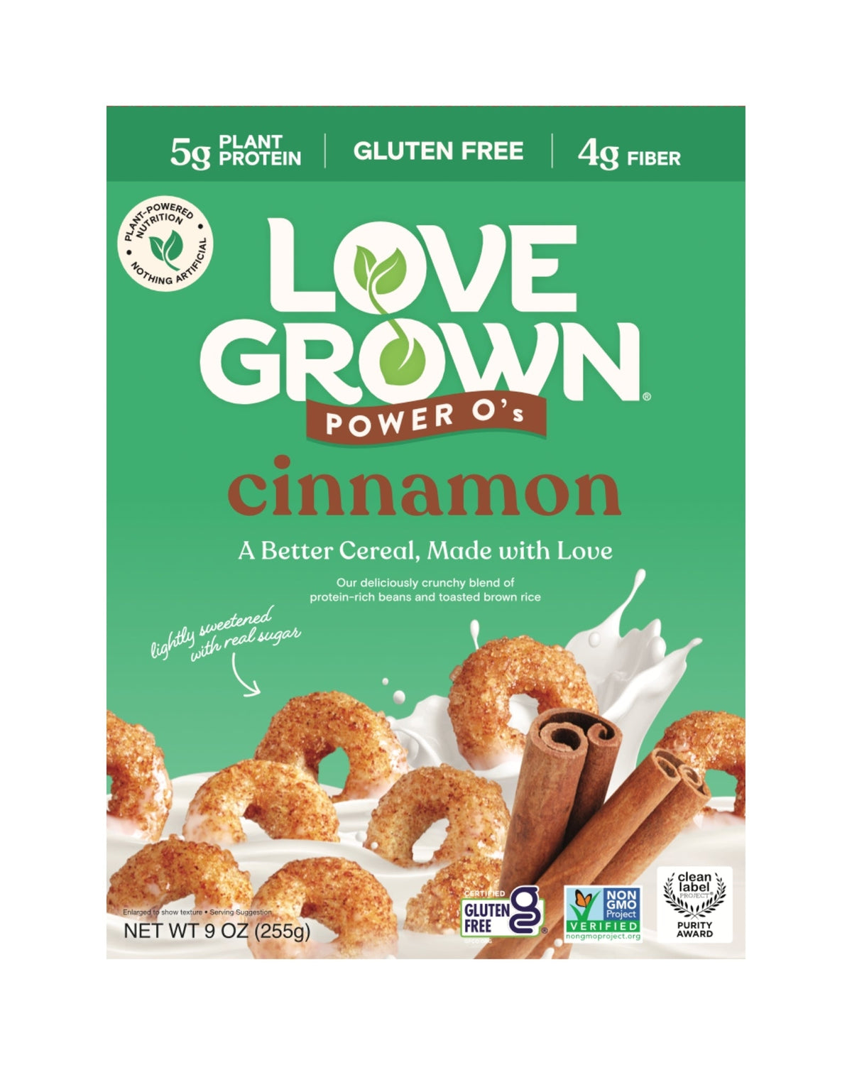 Cinnamon Power O's Cereal