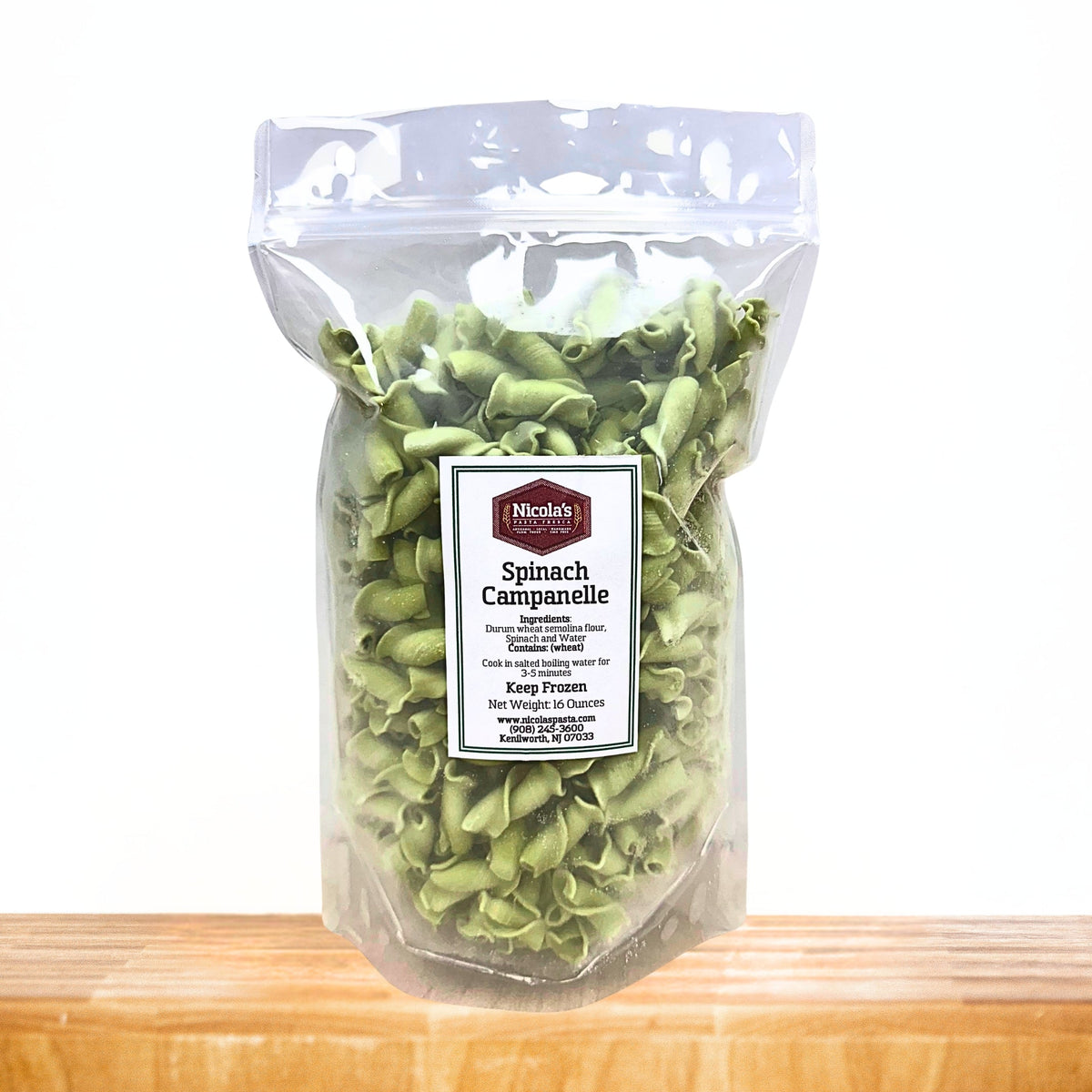 Bronze Die Fresh Campanelle Pasta