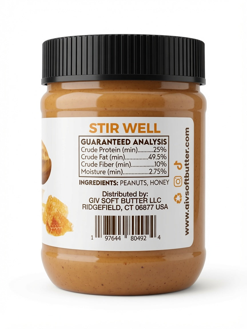 Dog Peanut Butter 12oz Jar