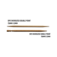 1600 Qty Oversized Double Point DP2 Birchwood Toothpicks - Exclusive Premium Quality | BiteMyWood