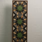 Handmade Amish Barn Quilt Banner Wall Art – 10.5in x 30in Reclaimed Wood Mosaic