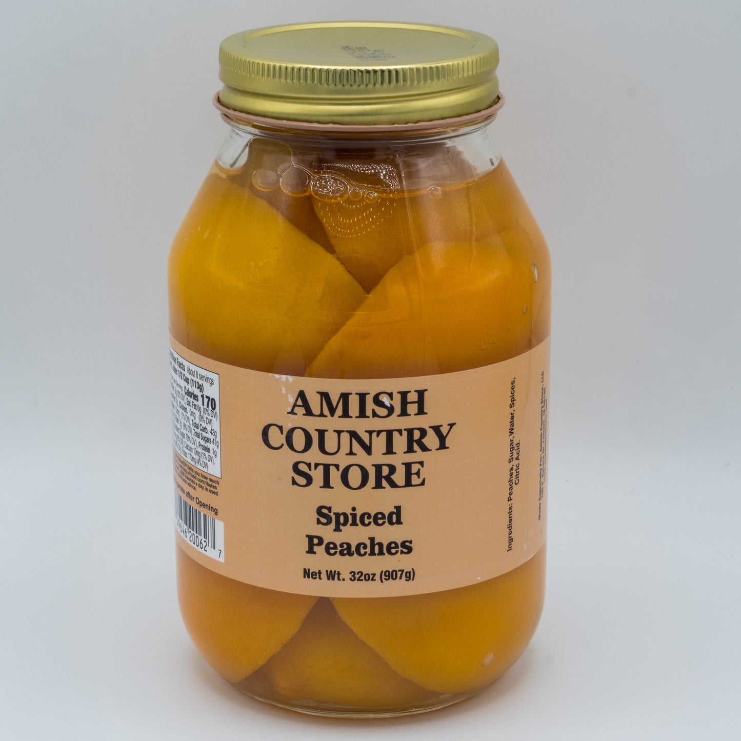 Old-Fashioned Spiced Peaches | Amish Country Store | 32 oz