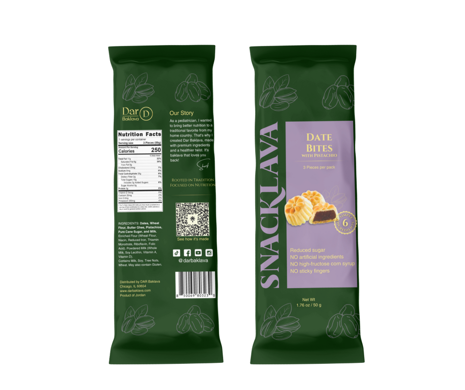 Dates Pistachio - Snacklava®