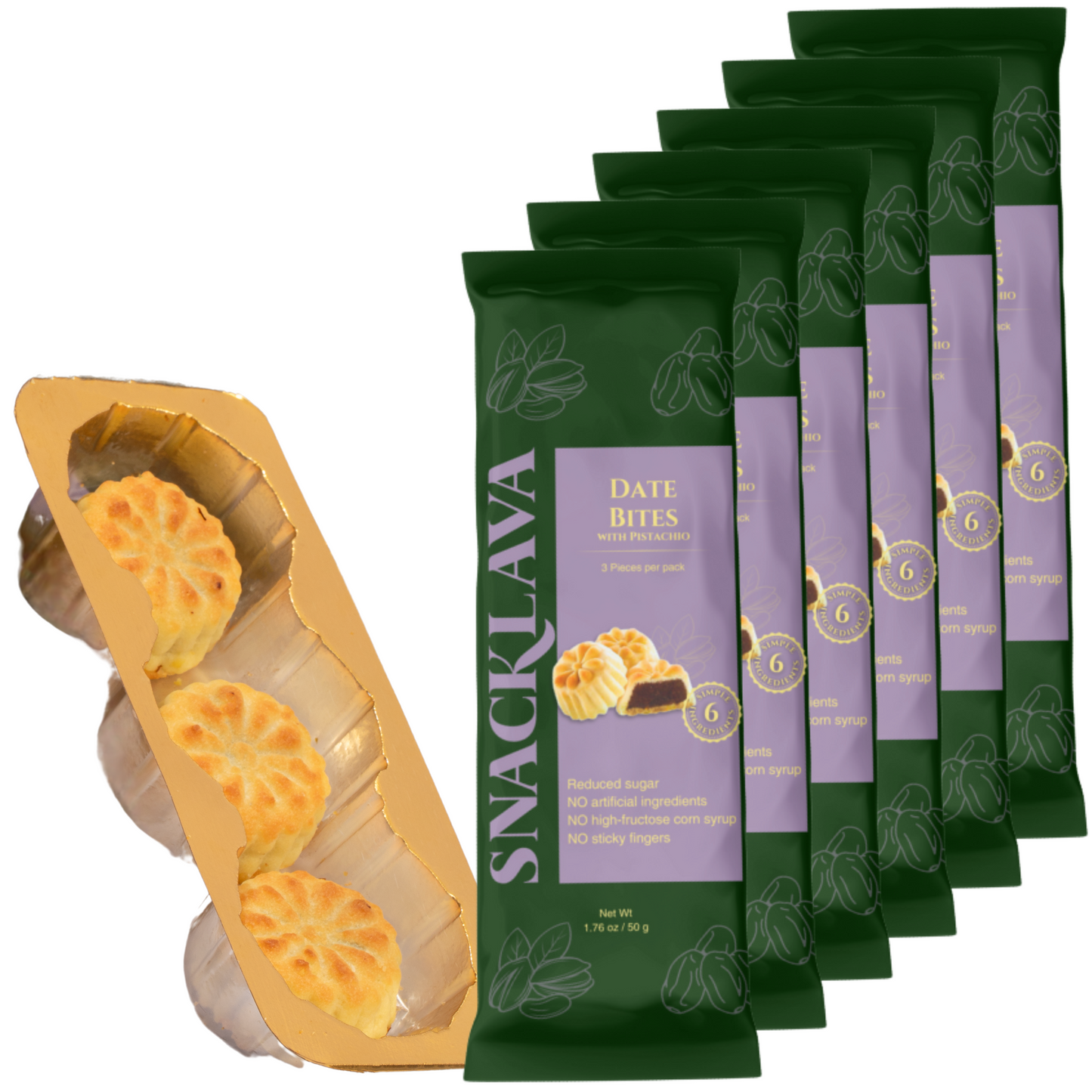 Dates Pistachio - Snacklava®