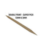 32000 Qty Double Point Oversized DP2 Toothpicks In Master Case Cardboard Box 20x1600