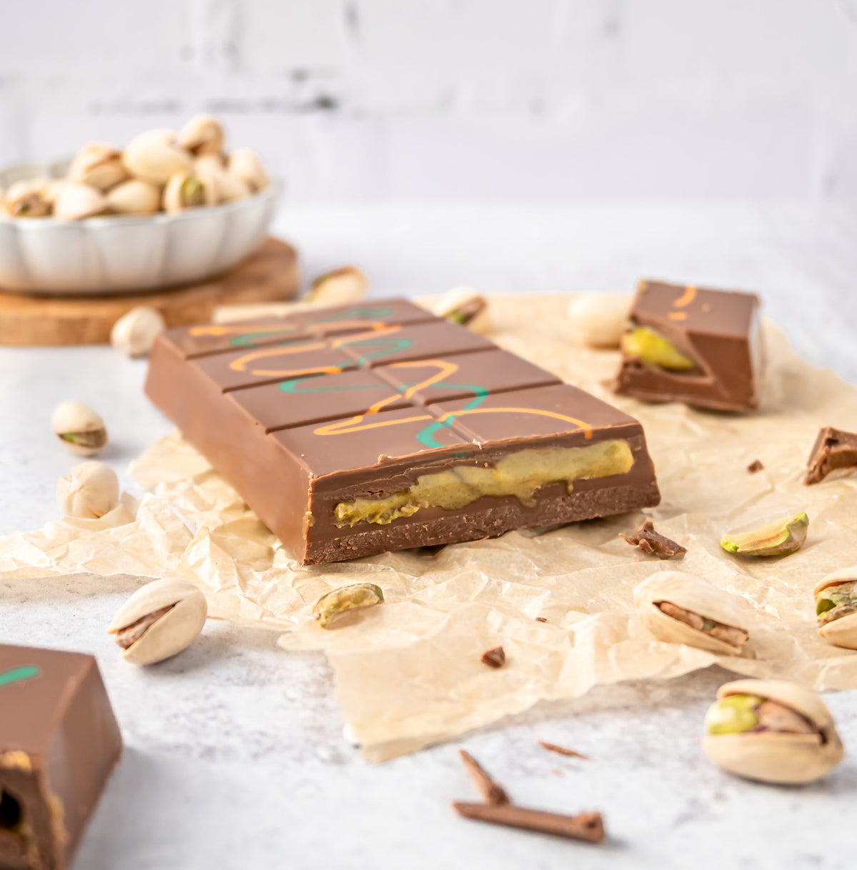 Dubai Chocolate Pistachio Bar