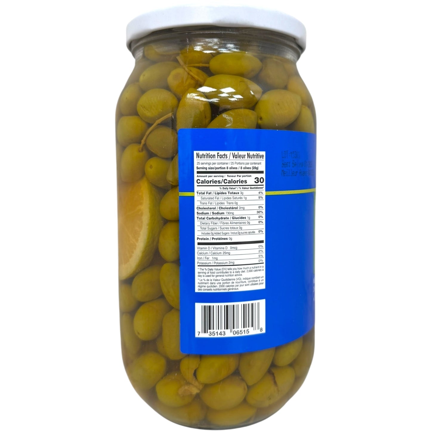 Cortas Green Olives 500g Jar