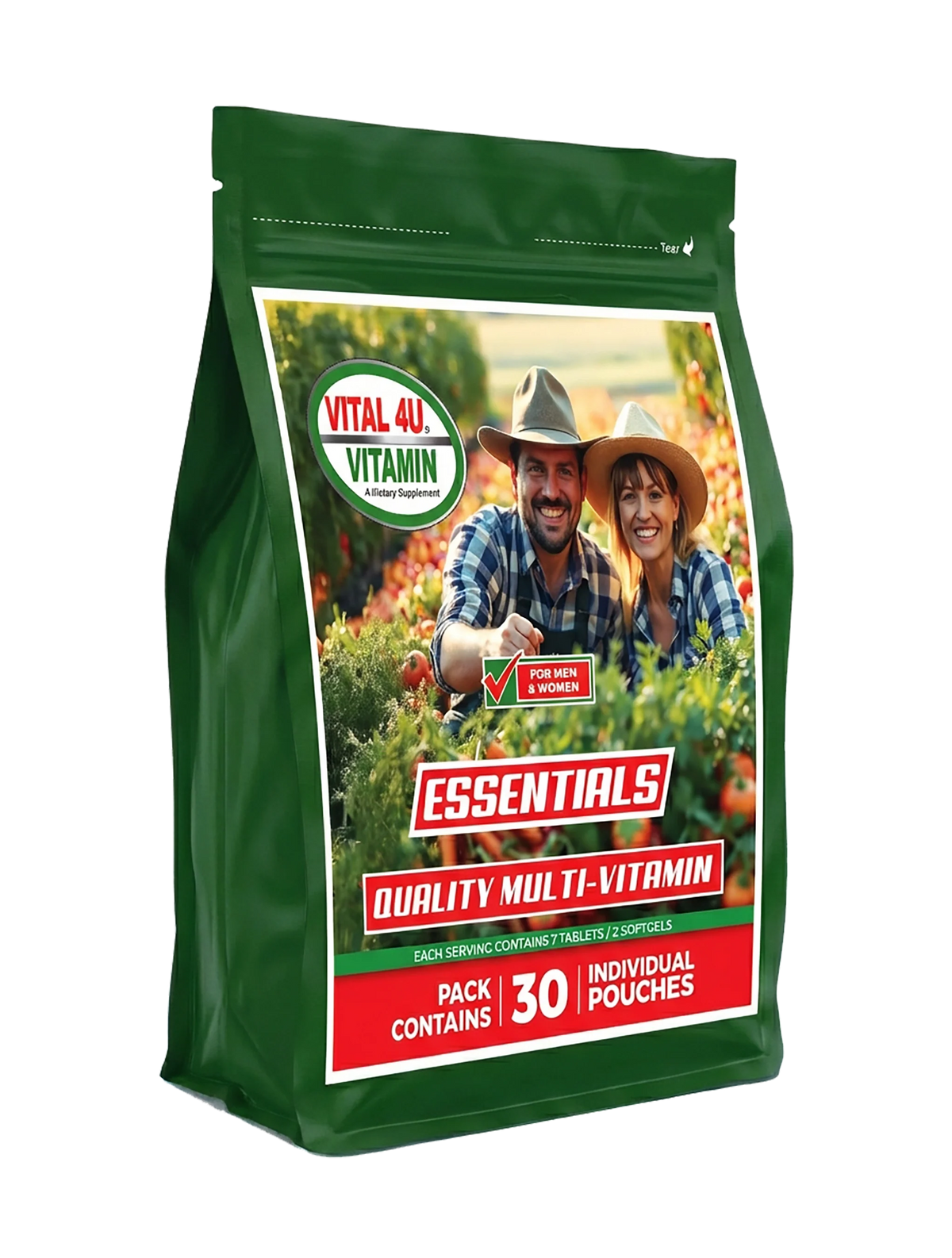 Vital 4U Essential 30-Day Multivitamin