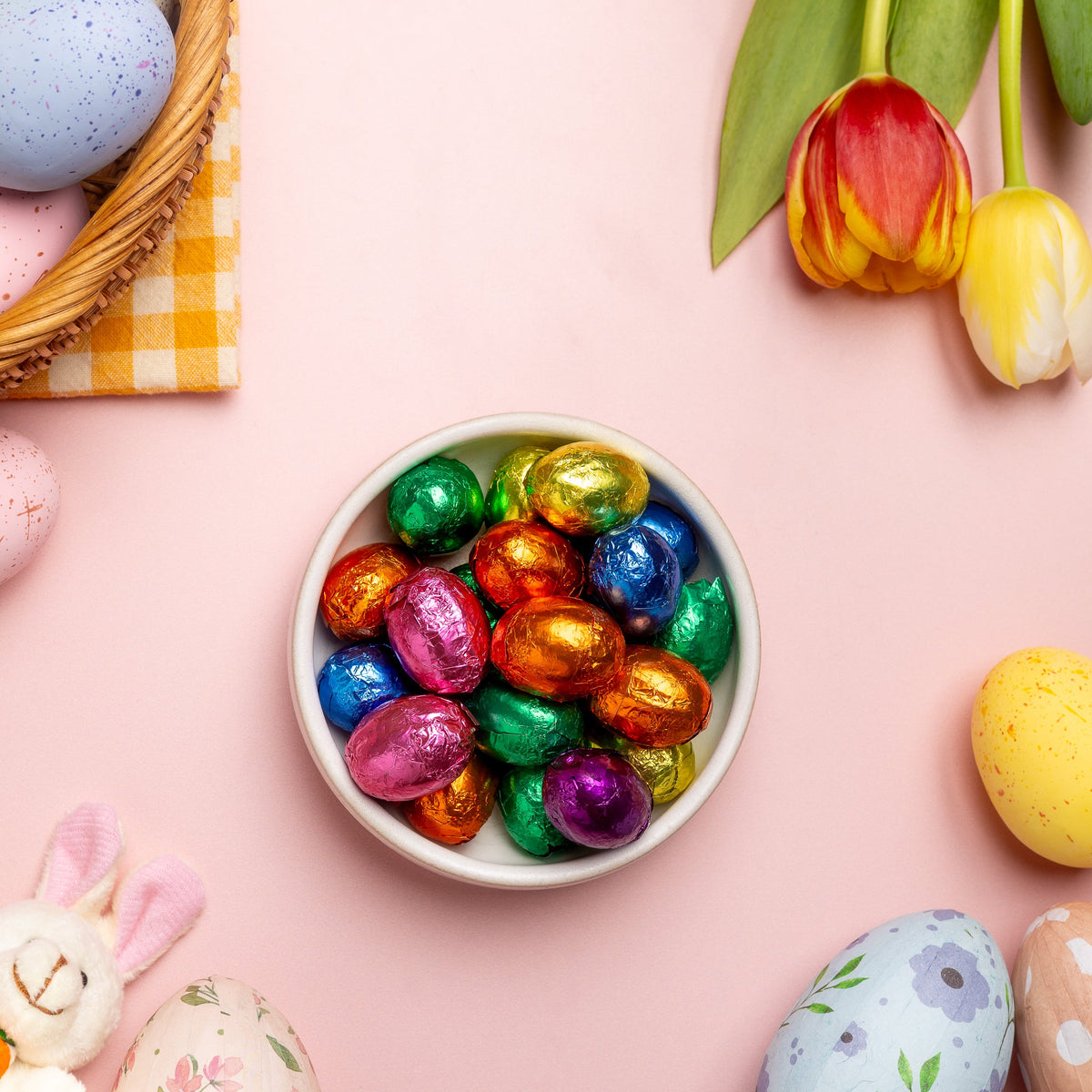 Foiled Easter Eggs