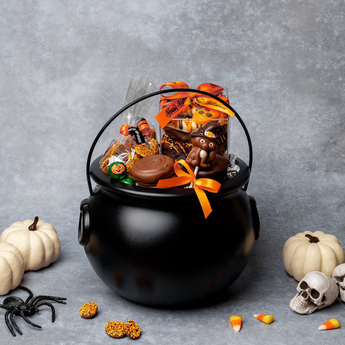 Halloween Cauldron Basket