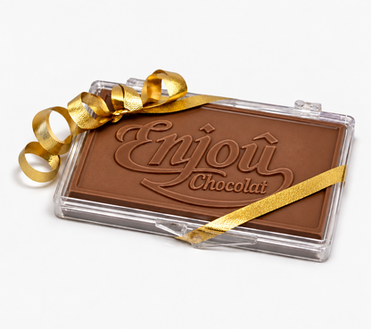 Chocolate Business Card with Your Logo