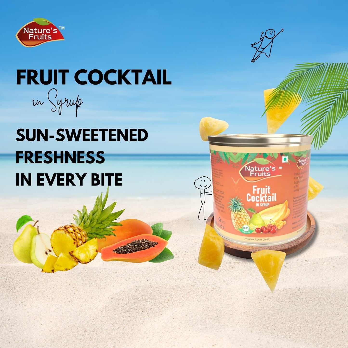 FRUITS COCKTAIL 6.83 LBS