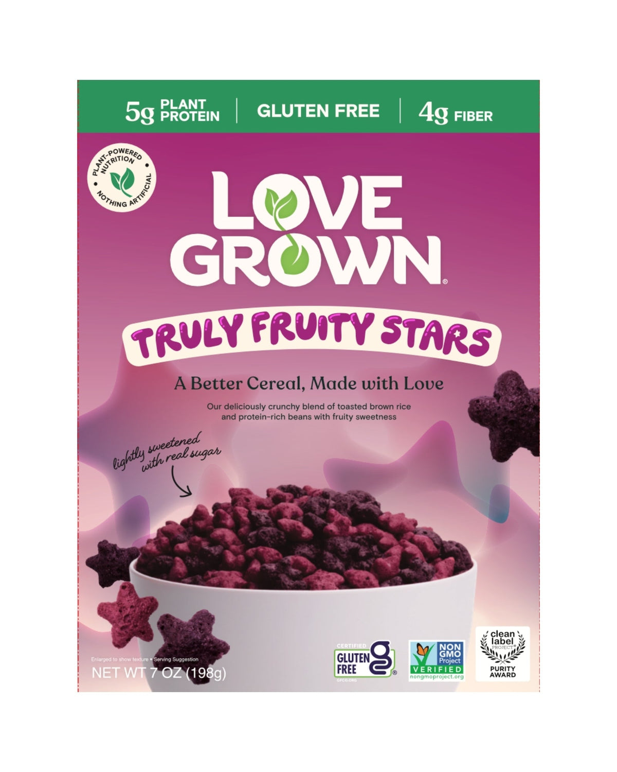Truly Fruity Stars Cereal