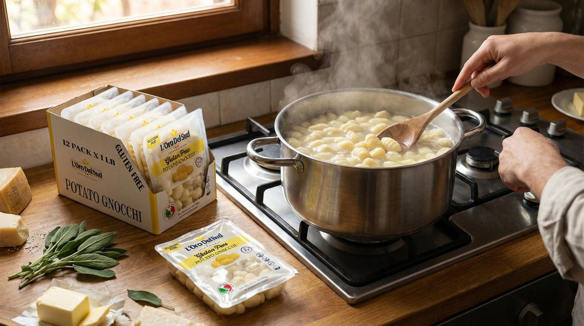 L'Oro Del Sud Gluten-Free Potato Gnocchi – 12 x 1 lb Case
