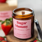 Sugar Mummy Candle – 8 oz Amber Jar Soy Candle – Funny Sweet Gift – Cozy Home Fragrance