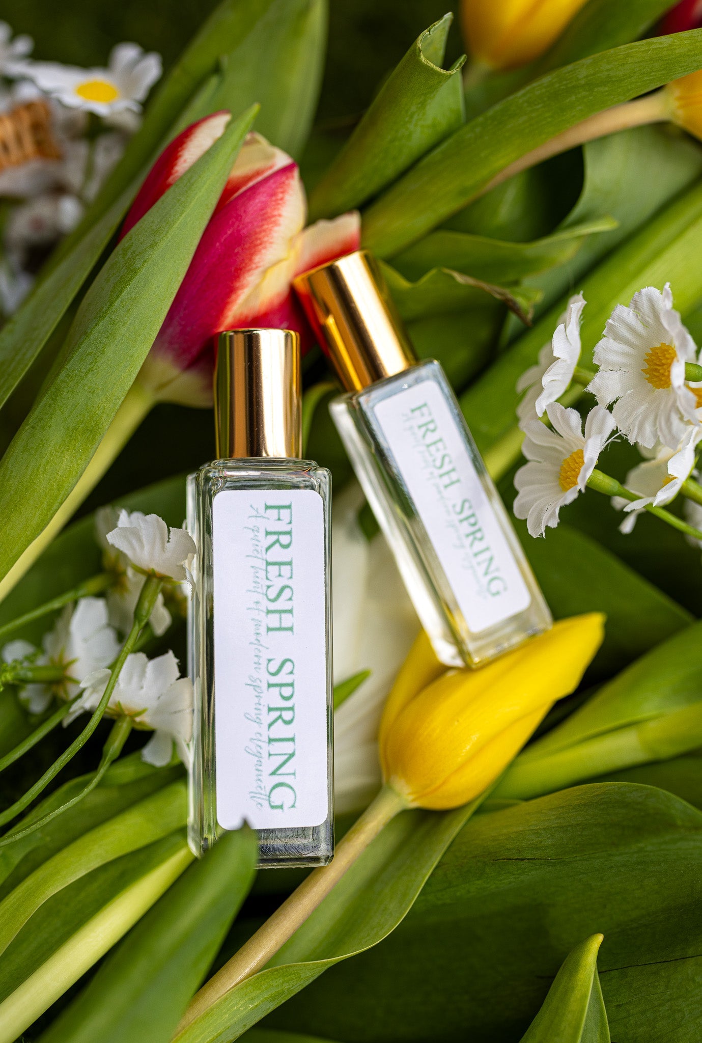 Fresh Spring Pulse Point – Natural Floral Perfume Roll-On for Women | Light Spring Scent