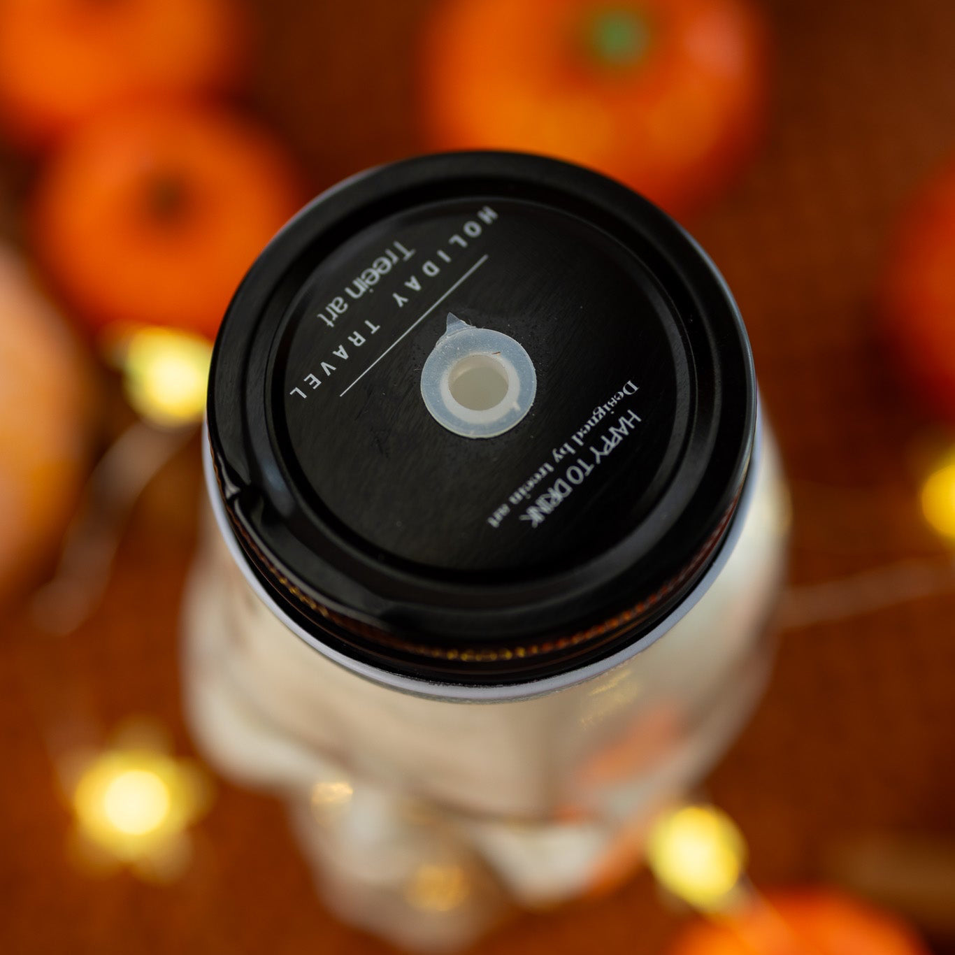 Skull candle Halloween