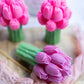 Tulip Scented Candle – Fresh Floral Soy Wax Candle