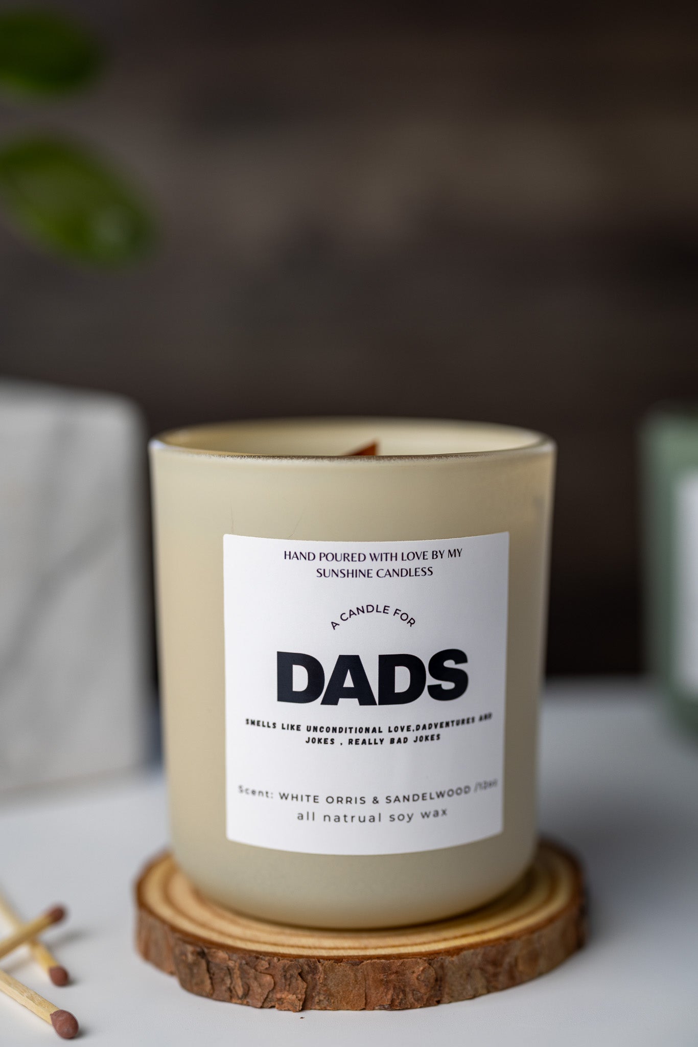 Funny Father’s Day Candle – Gift for Dad, Husband or Father