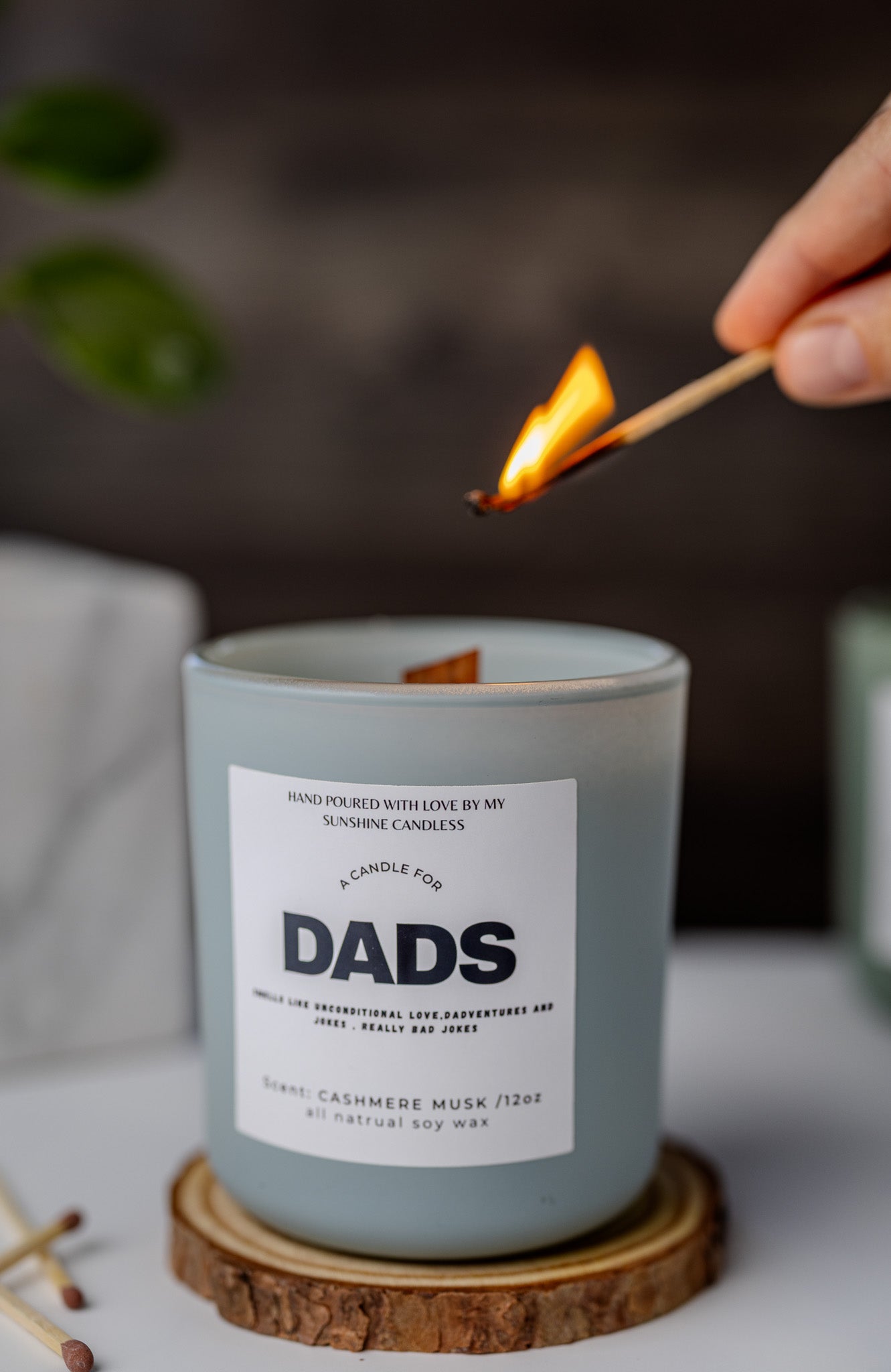 Funny Father’s Day Candle – Gift for Dad, Husband or Father