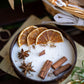 Coconut Candle Bowl – Custom Scented Fall Candle, Holiday Home Decor Gift