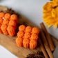 Halloween Pumpkin Soy Candle – Face Bubble Pumpkin Candle, Spooky Décor