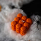 Halloween Pumpkin Soy Candle – Face Bubble Pumpkin Candle, Spooky Décor
