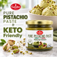 Gusto Etna 100% Pistachio Paste – Natural Green Color – Unsweetened – 172 g (6.07 oz)