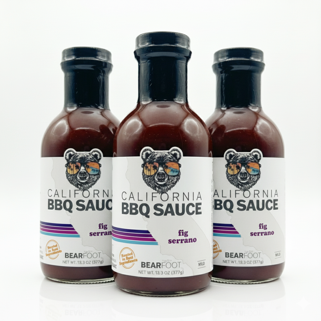 Bearfoot BBQ Sauce 3-Pack