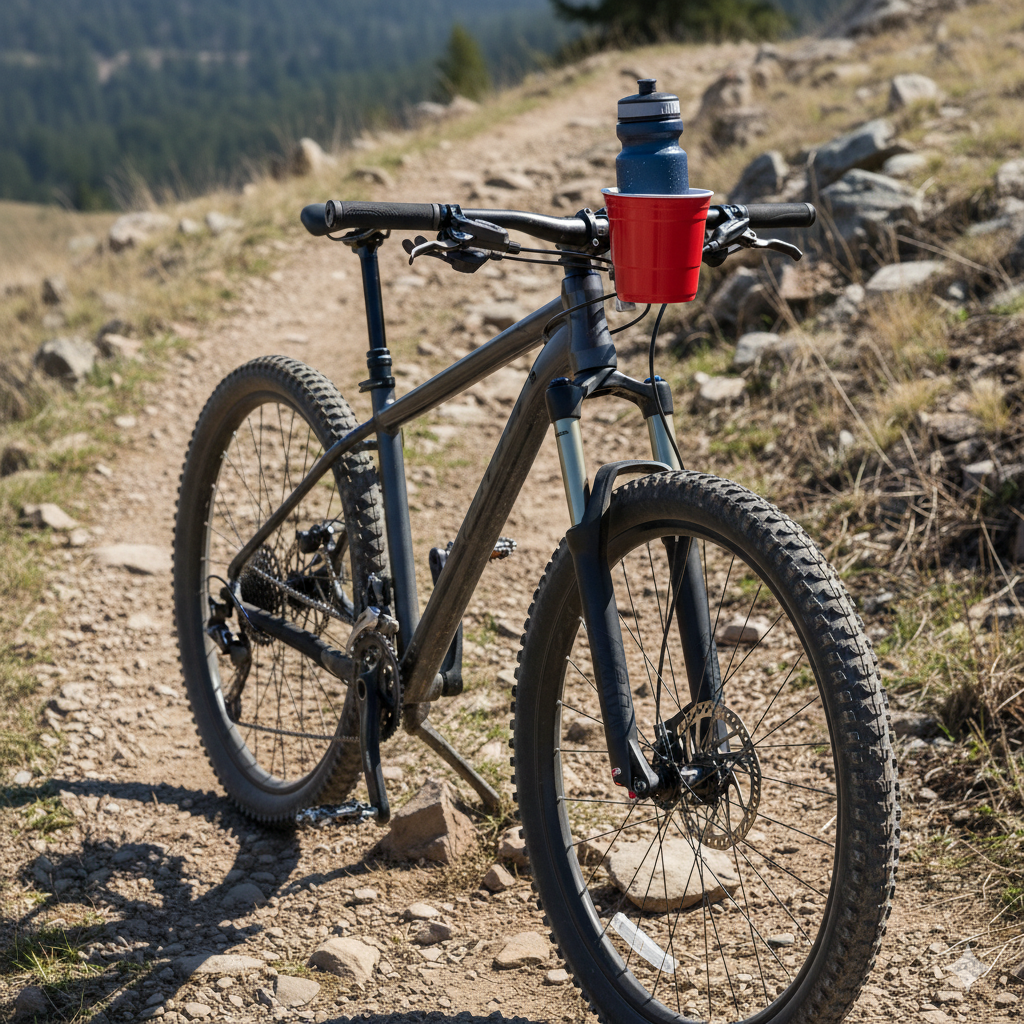 Redcupliving Red Bicycle Cup Holder