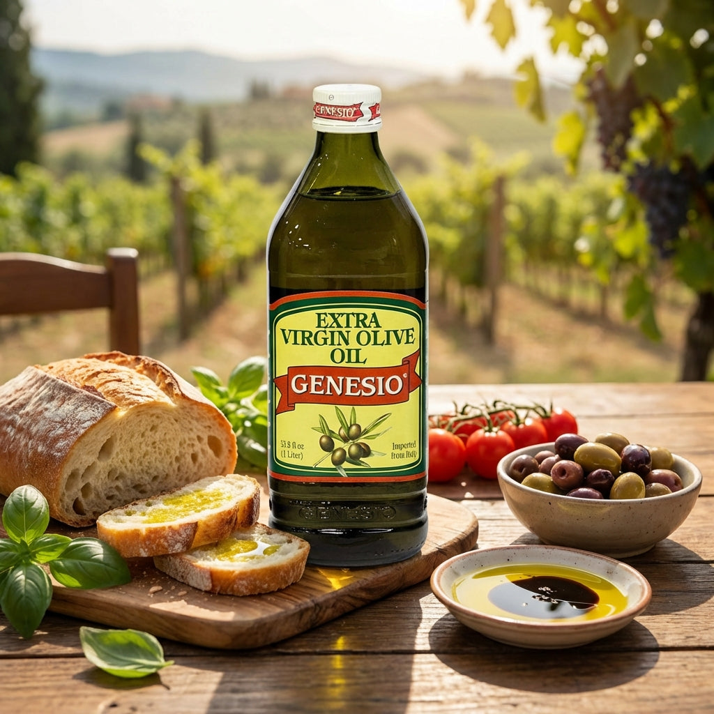 Genesio Premium Grade Extra Virgin Olive Oil – 1 Liter
