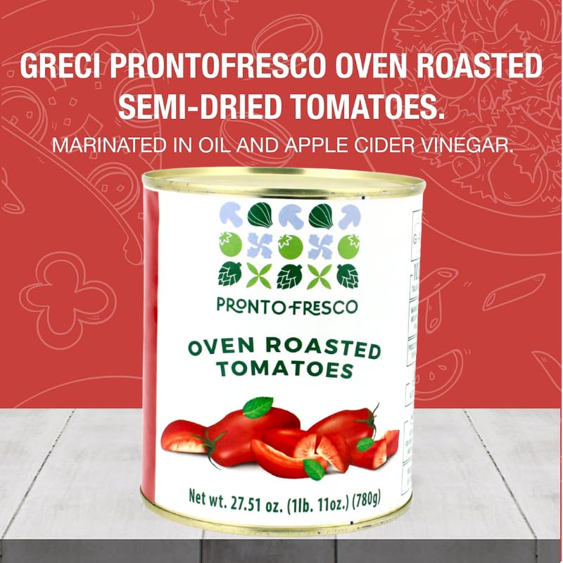 Greci Prontofresco Semi-Dried Red Rustic Roasted Tomatoes